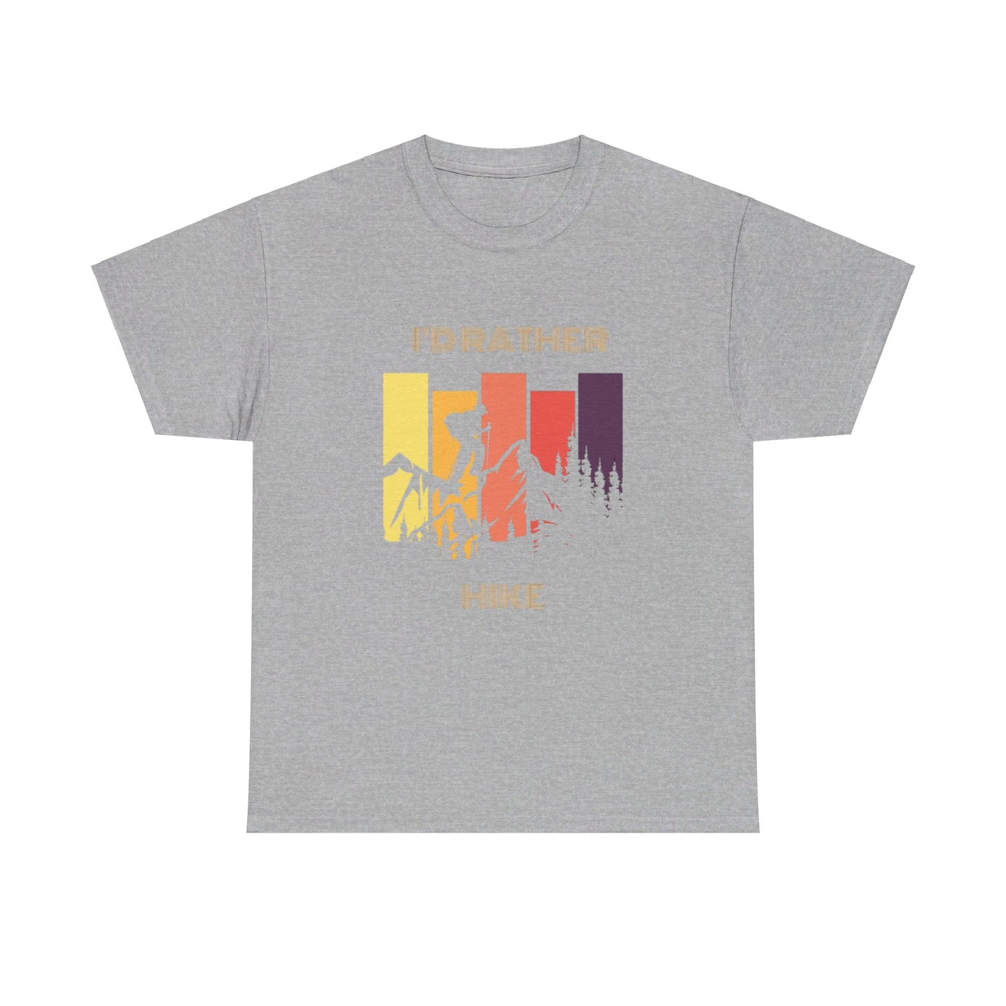 Halloween I'D RATHER HIKE Tee