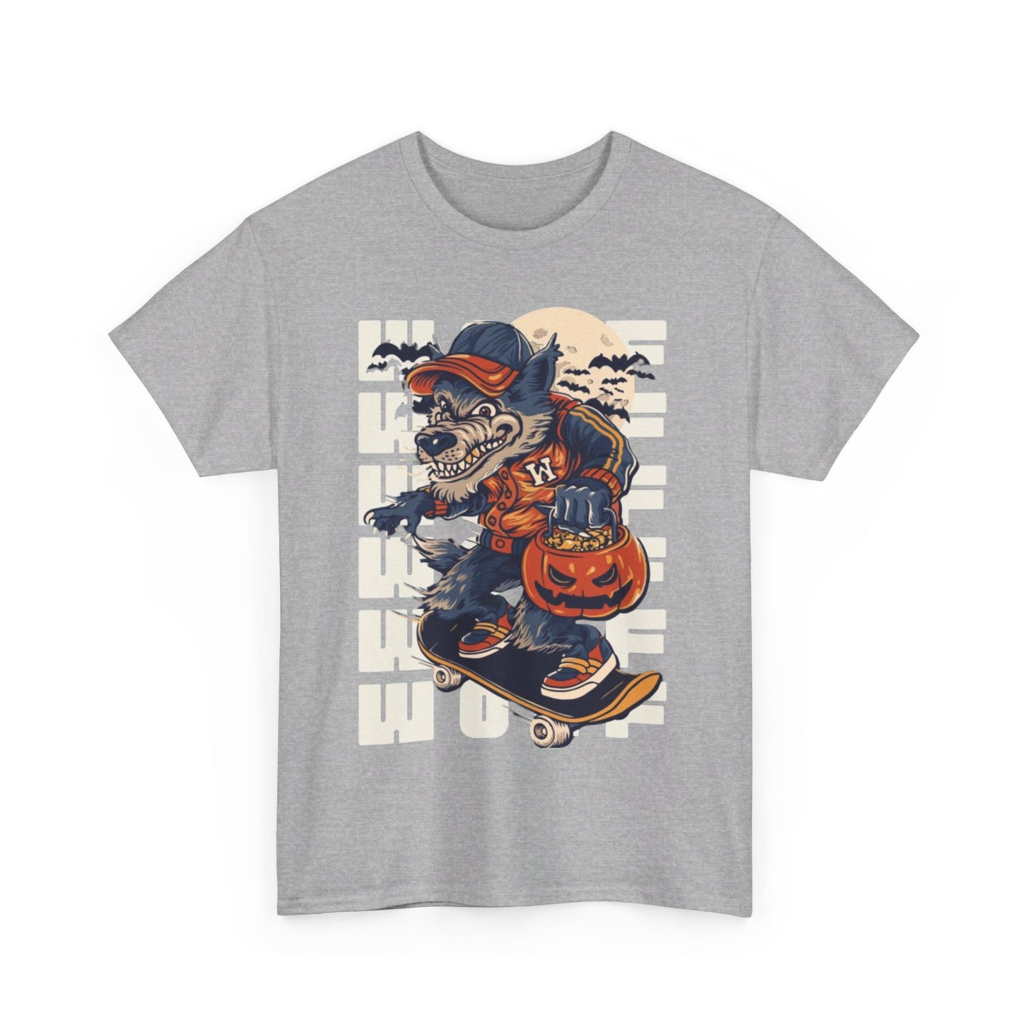 Halloween wolf style T-shirt