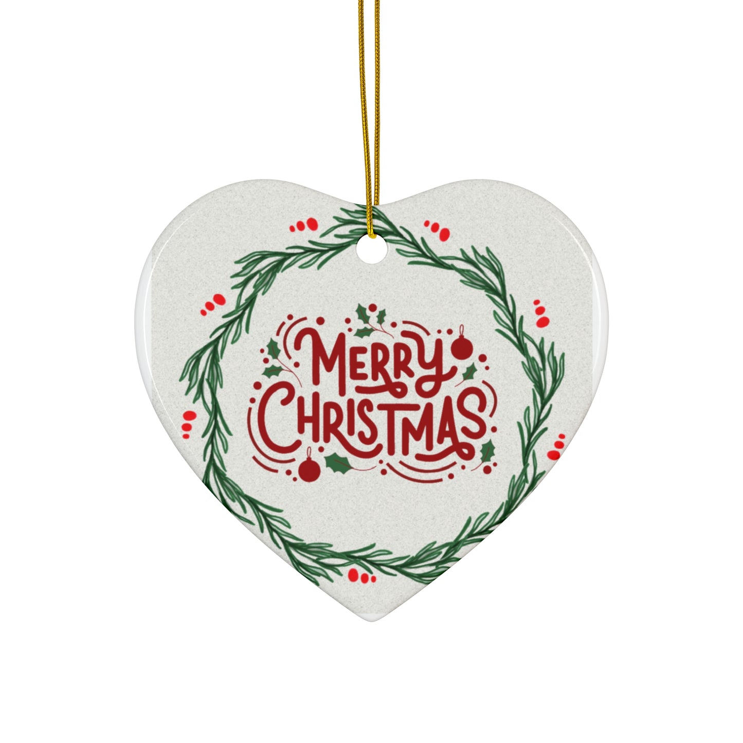 Ceramic Ornament, 4 Shapes