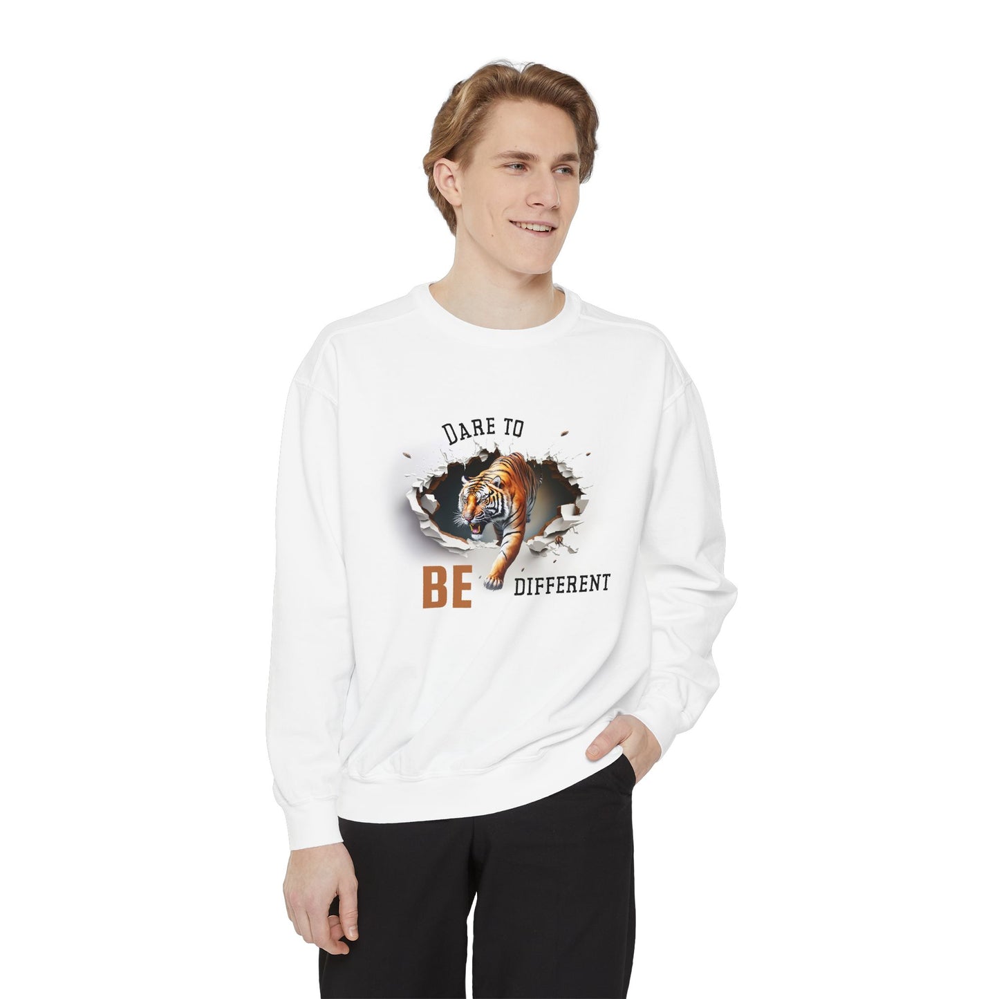 Tiger Roar Sweatshirt - Dare to Be Different