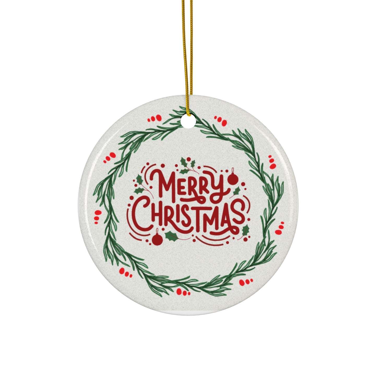 Ceramic Ornament, 4 Shapes