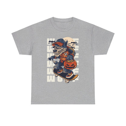 Halloween wolf style T-shirt