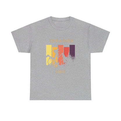 Halloween I'D RATHER HIKE Tee