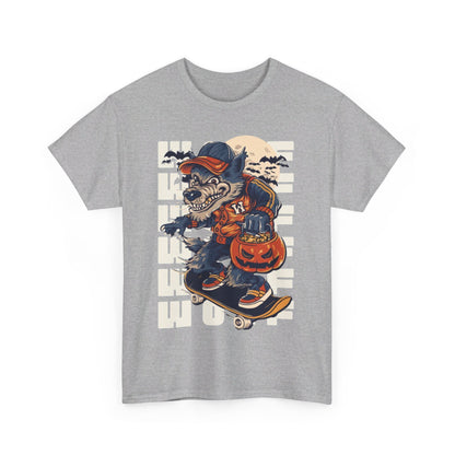 Halloween wolf style T-shirt