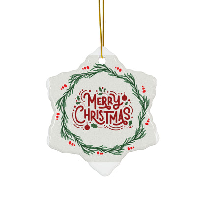 Ceramic Ornament, 4 Shapes