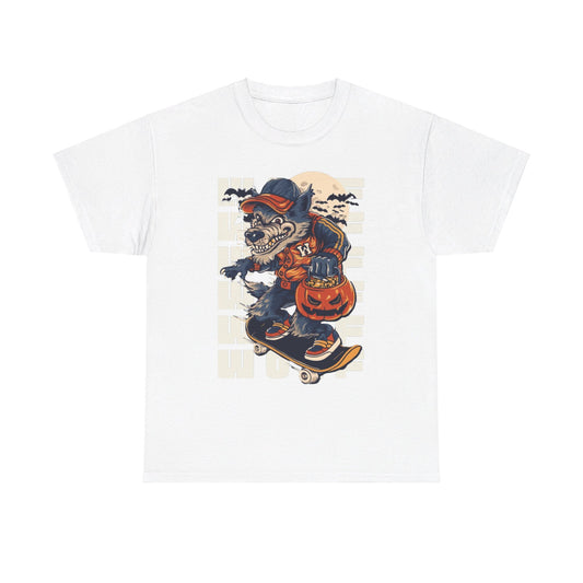 Halloween wolf style T-shirt