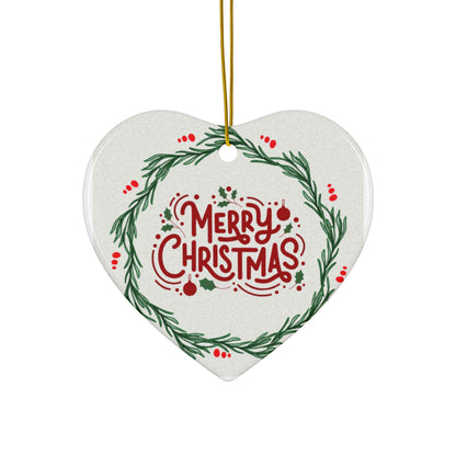 Ceramic Ornament, 4 Shapes